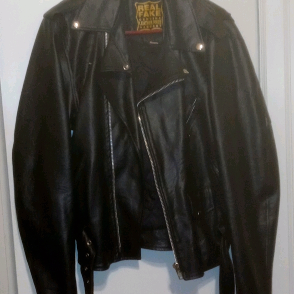 Leather jacket